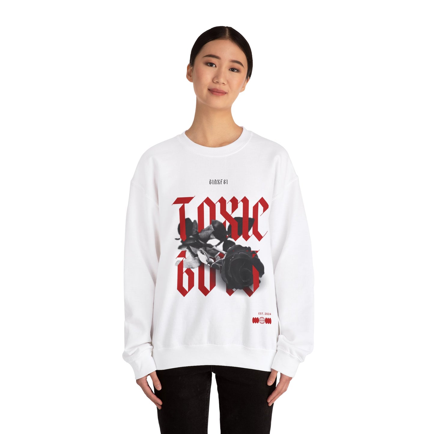 Binafsi Clothing: Toxic Boyz Crewneck Sweatshirt