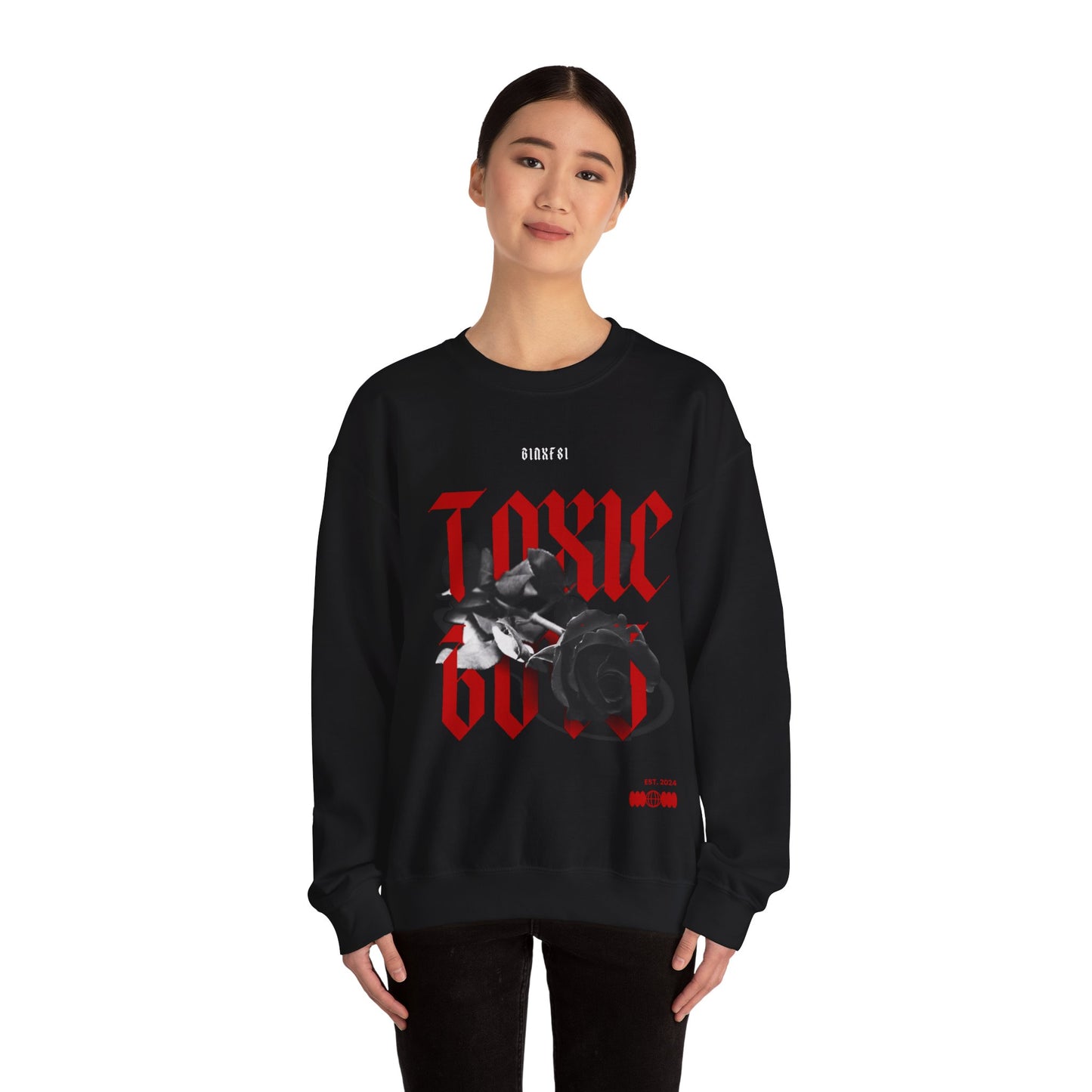 Binafsi Clothing: Toxic Boyz Crewneck Sweatshirt