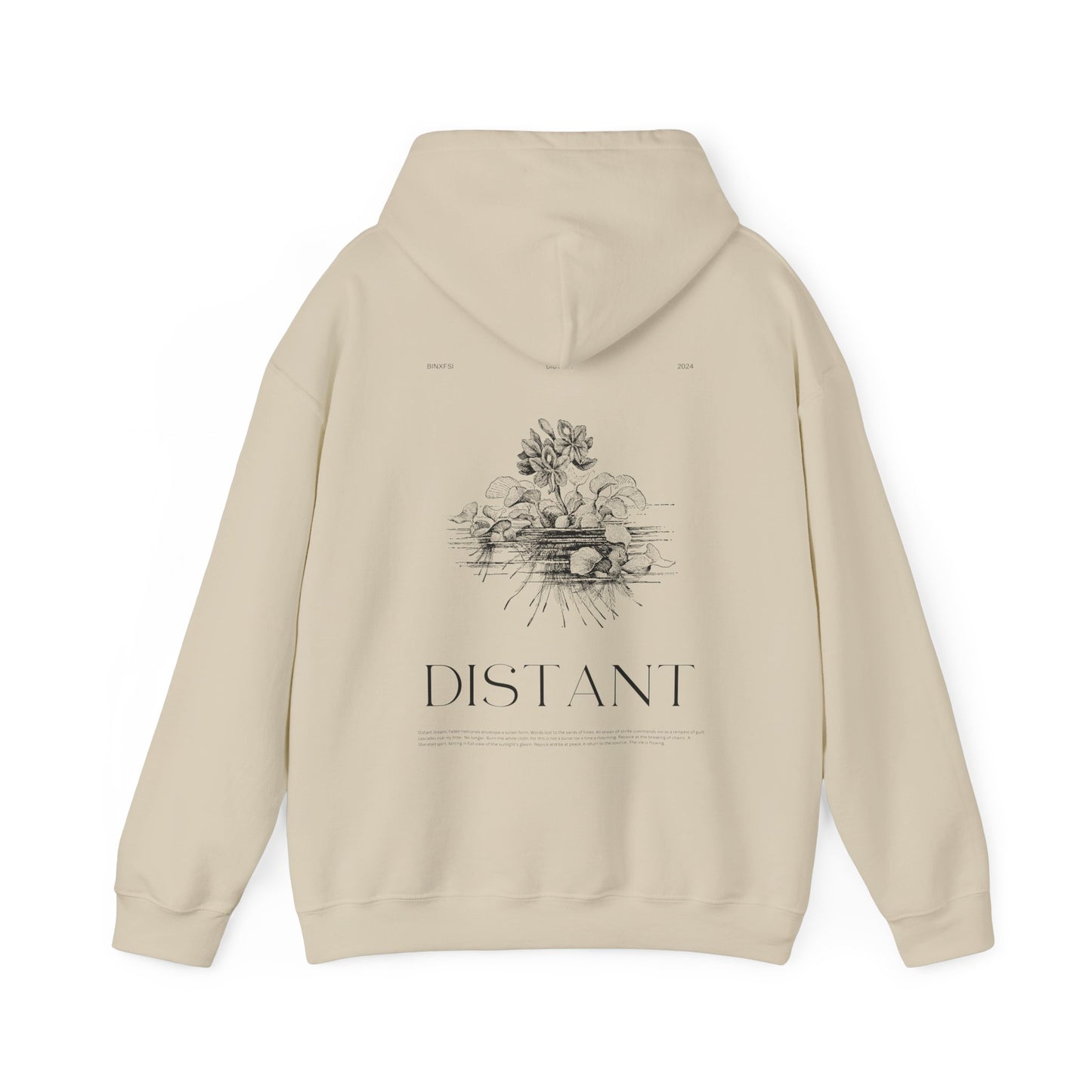 Binafsi Basics: Distant - Hooded Sweatshirt
