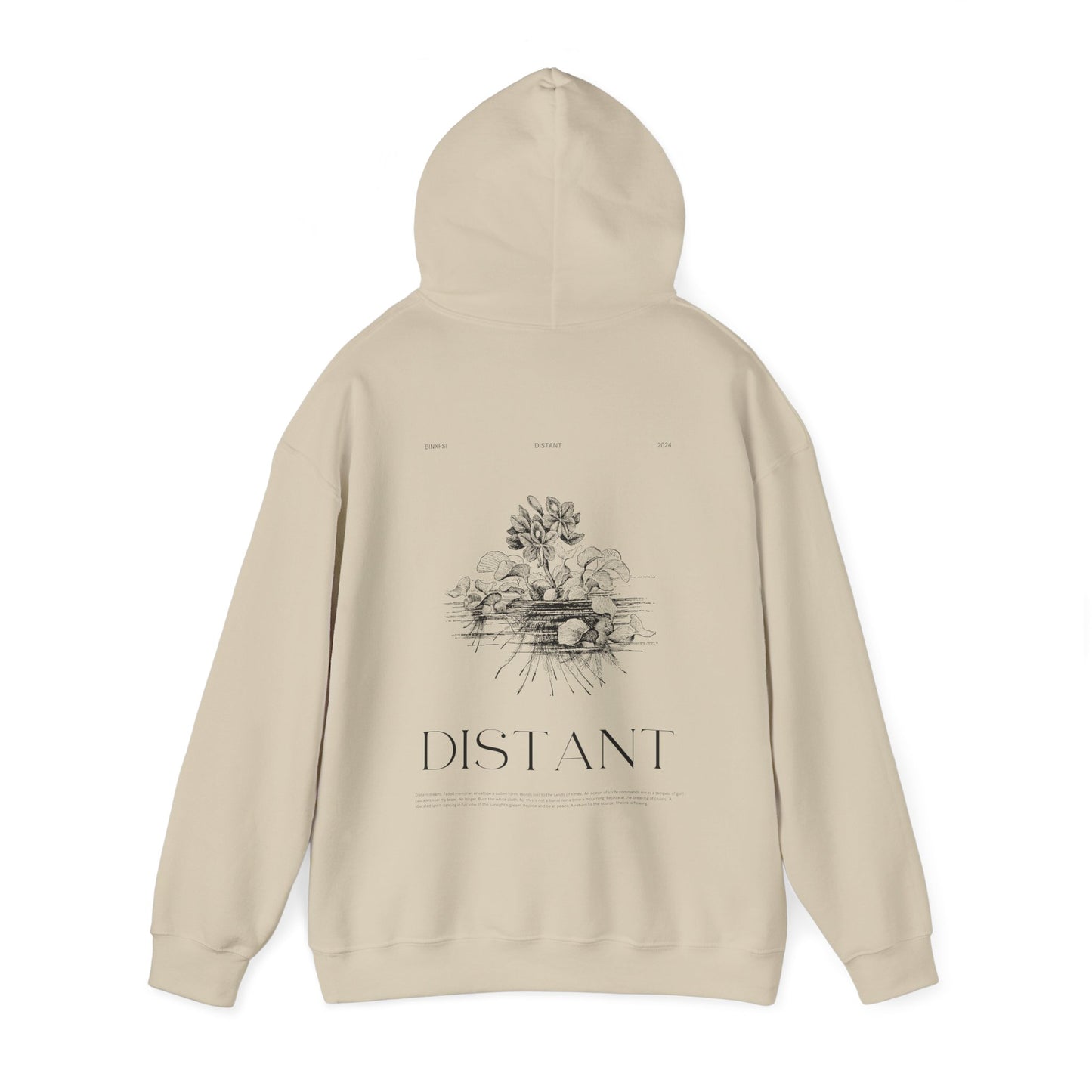 Binafsi Basics: Distant - Hooded Sweatshirt