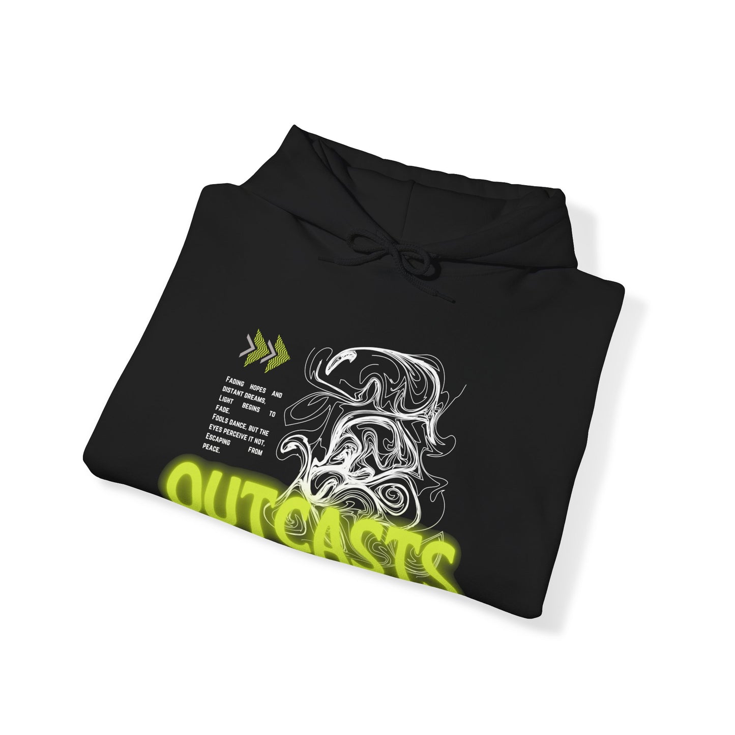 Binafsi Clothing: Outcasts Neon Pullover Hoodie